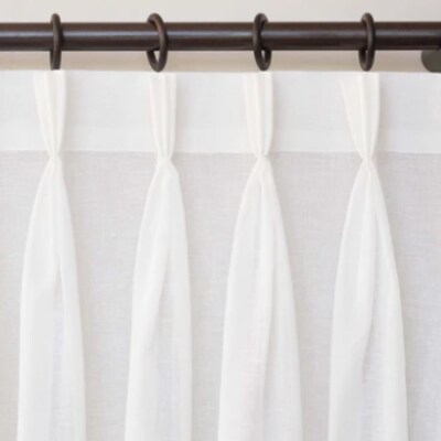Custom Sheer Pleated Curtains - image5